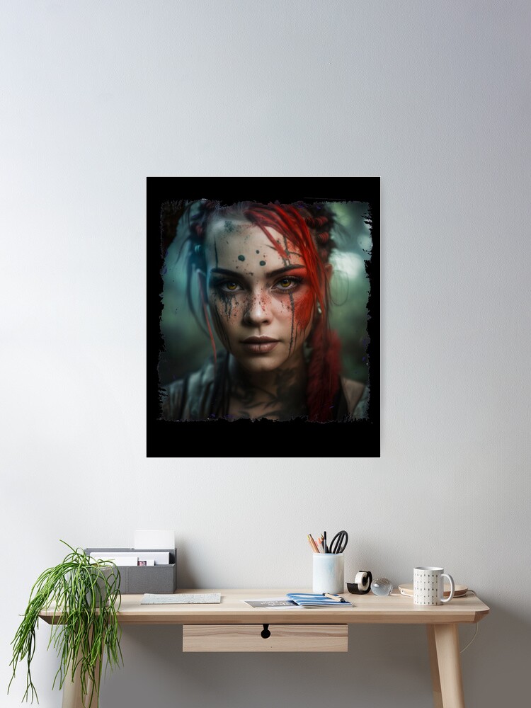 Viking Shieldmaiden Wall Tapestry