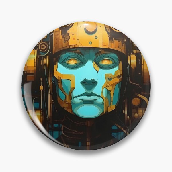 Item preview, Cyborg Sci-fi Futuristic AI Robot designed and sold by MTJ-Mushrooms.