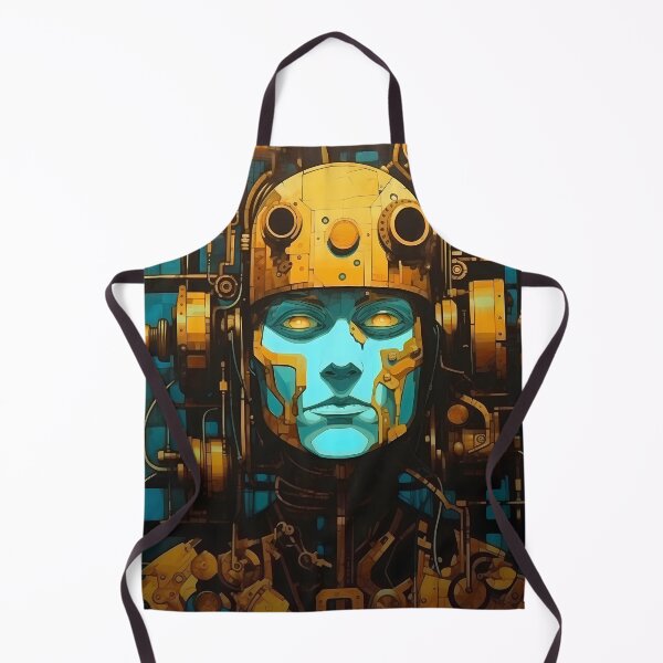 Item preview, Cyborg Sci-fi Futuristic AI Robot designed and sold by MTJ-Mushrooms.