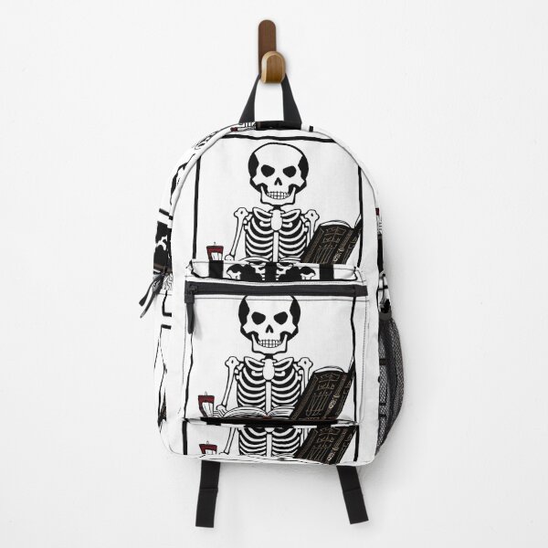 Item preview, Literary and Books Skeleton Library designed and sold by McCallnWaldo.