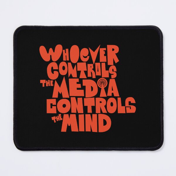 Item preview, Whoever controls the media, controls the mind designed and sold by Boogosh.