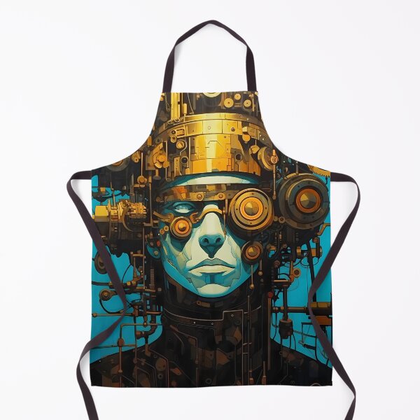 Item preview, Cyborg Sci-fi Futuristic AI Robot designed and sold by MTJ-Mushrooms.