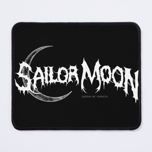 Item preview, Sailor Moon Typography Deathmetal Logo designed and sold by 1carlit4.