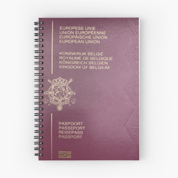 Item preview, Belgium Passport designed and sold by Islanr.