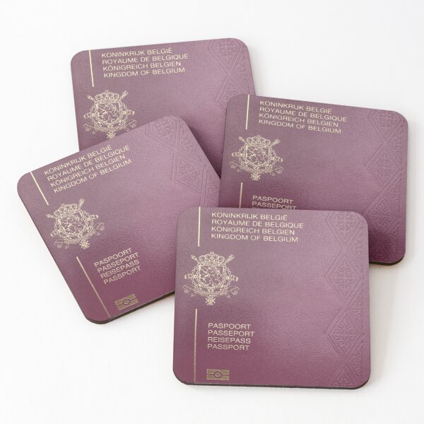 Item preview, Belgium Passport designed and sold by Islanr.