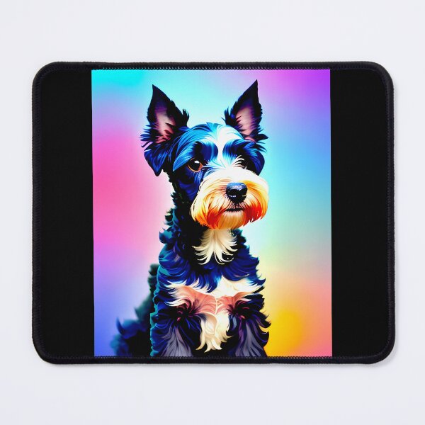 Item preview, Petal Pup - Cute Kerry Blue Terrier Surrounded by Colorful Florals designed and sold by Mechanical-Artt.