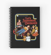 Cuaderno de espiral Vamos a invocar demonios