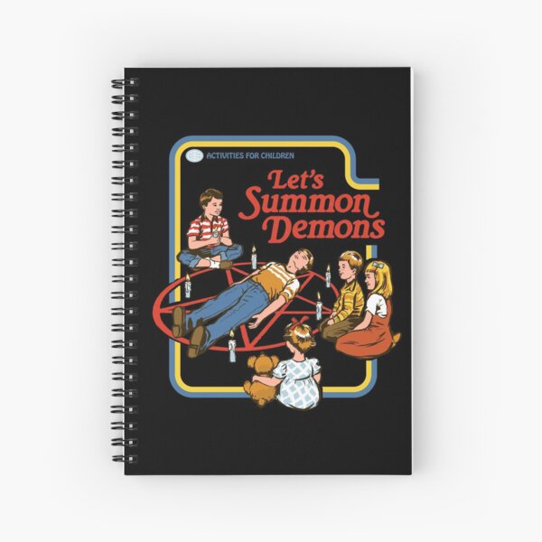Let's Summon Demons Spiral Notebook