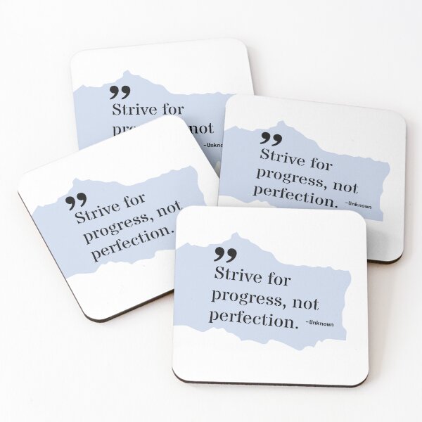 Item preview, Strive for progress, not perfection designed and sold by Work life.