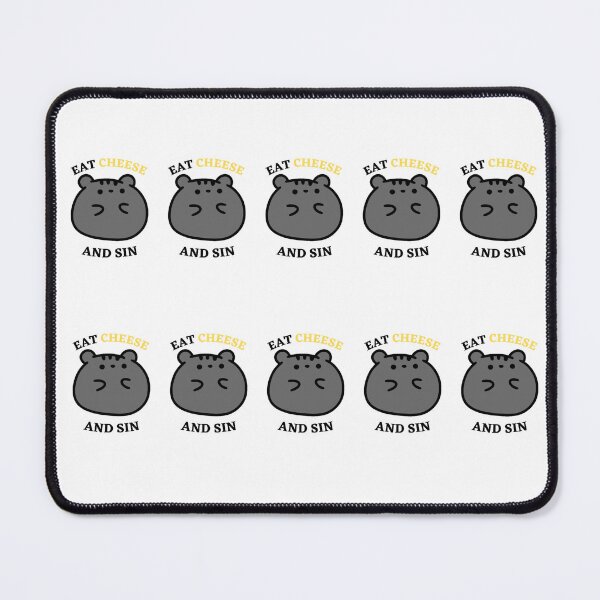 Item preview, EAT CHEESE AND SIN designed and sold by Jellbudomo7.