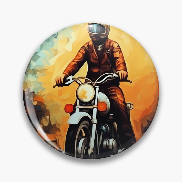 Item preview, Motorbike Rider Abstract Art Series designed and sold by MTJ-Mushrooms.