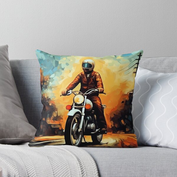Item preview, Motorbike Rider Abstract Art Series designed and sold by MTJ-Mushrooms.