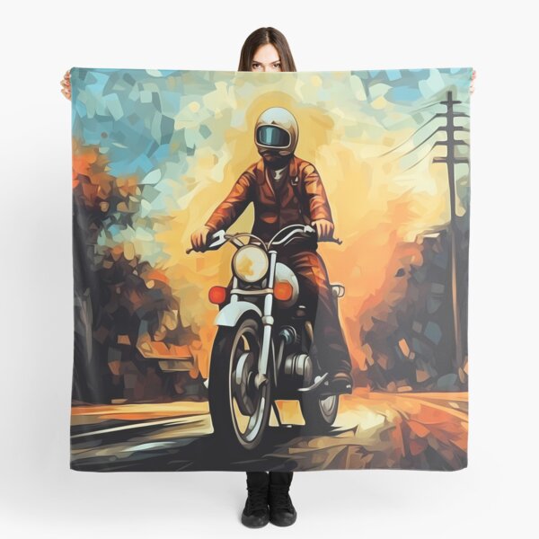 Item preview, Motorbike Rider Abstract Art Series designed and sold by MTJ-Mushrooms.