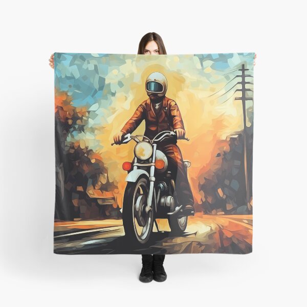 Item preview, Motorbike Rider Abstract Art Series designed and sold by MTJ-Mushrooms.