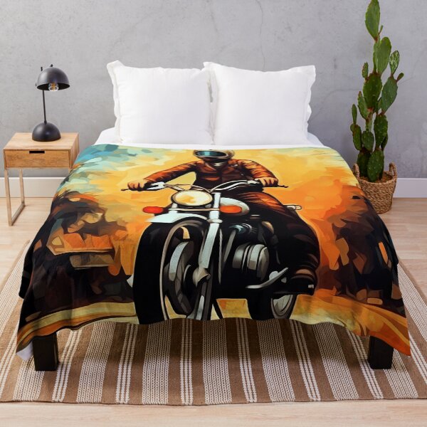 Item preview, Motorbike Rider Abstract Art Series designed and sold by MTJ-Mushrooms.