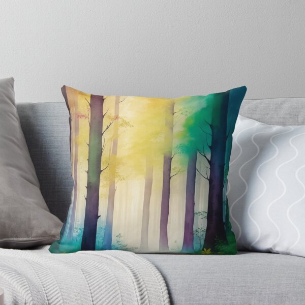 Item preview, Green Sunrise Over Forest Collection No2 -Katrina and Clayton Nature Themed Merch designed and sold by Katrina-Clayton.