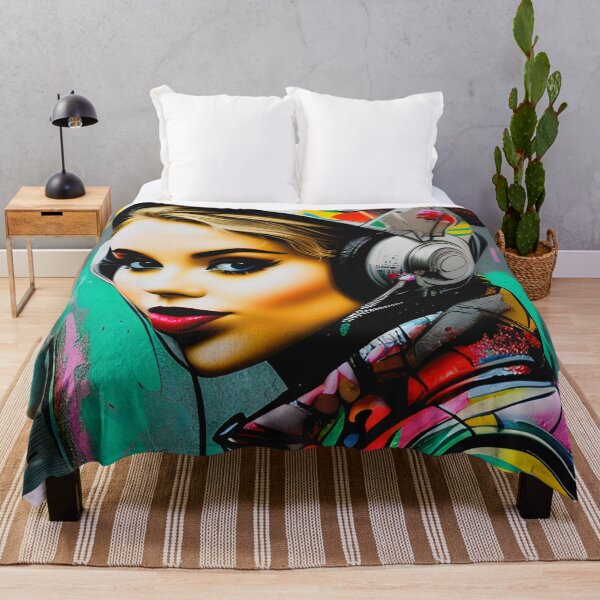 Item preview, A graffiti portrait | Digital art | street art aesthetic designed and sold by CiceroSpin.