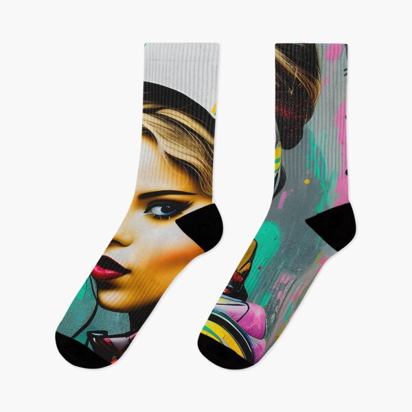 Item preview,   A graffiti portrait  | Digital art | street art aesthetic designed and sold by CiceroSpin.