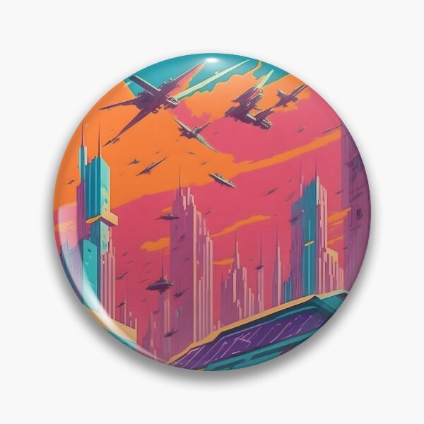 Item preview, Evoking the Future: Retro-inspired Poster Art Print designed and sold by MindWave THC.