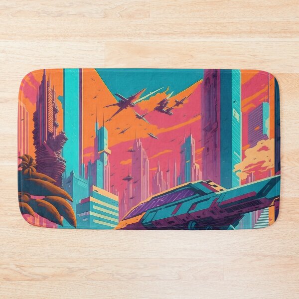 Item preview, Evoking the Future: Retro-inspired Poster Art Print designed and sold by MindWave THC.