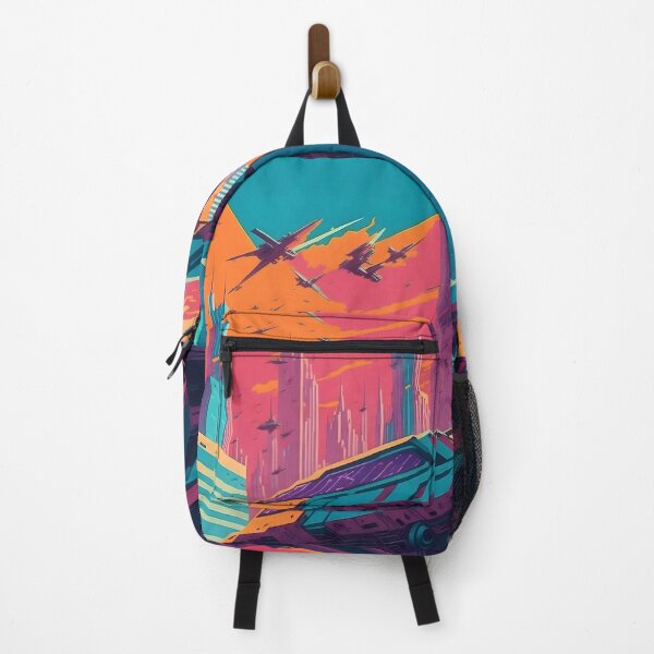 Item preview, Evoking the Future: Retro-inspired Poster Art Print designed and sold by MindWave THC.