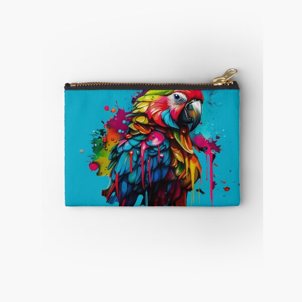 Item preview, Colorful parrot portrait designed and sold by gelibolu.