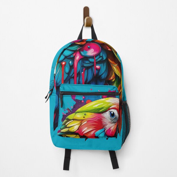 Item preview, Colorful parrot portrait designed and sold by gelibolu.