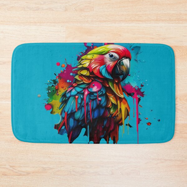 Item preview, Colorful parrot portrait designed and sold by gelibolu.