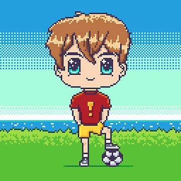 Artwork thumbnail, Anime Soccer boy by Retroperks