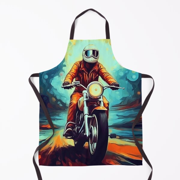 Item preview, Motorbike Rider Abstract Art Series designed and sold by MTJ-Mushrooms.