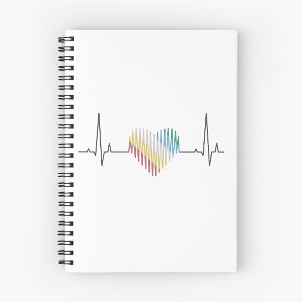 Item preview, Disability pride flag heartbeat designed and sold by Becky-Marie.