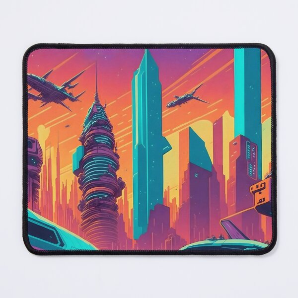Item preview, Retro-Future Odyssey: Visionary Poster Art Print designed and sold by MindWave THC.