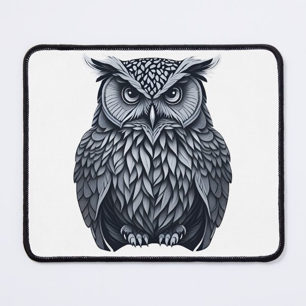 Item preview, Origami-Style Serious Owl designed and sold by Islandadora.