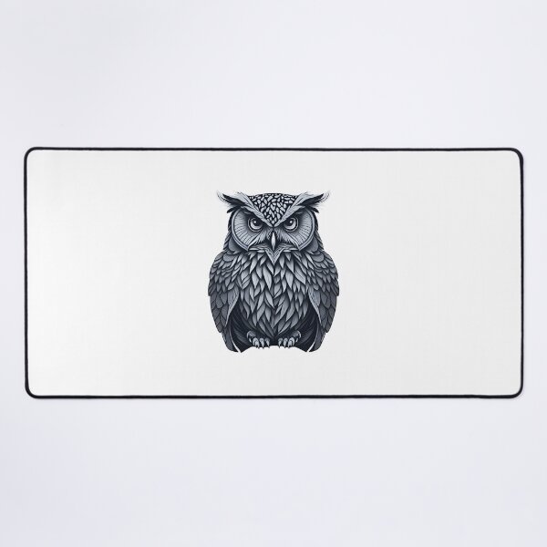 Item preview, Origami-Style Serious Owl designed and sold by Islandadora.