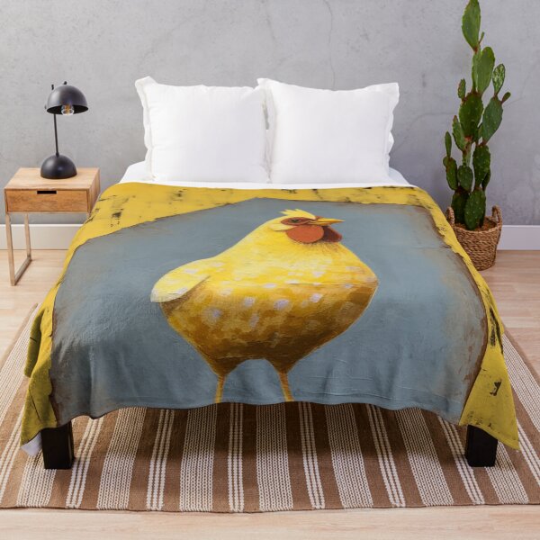 Item preview, Yellow Chicken White Spots designed and sold by YoPedro.