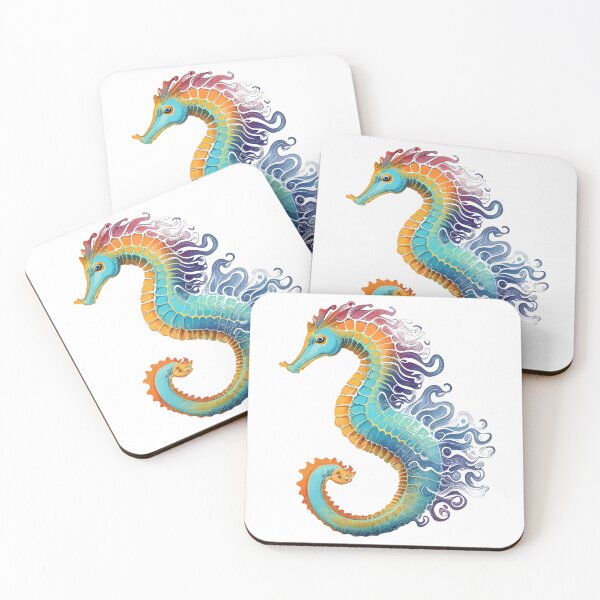 Item preview, Colorful Seahorse designed and sold by Islandadora.