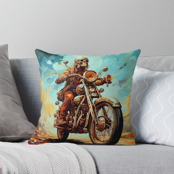 Item preview, Motorbike Rider Abstract Art Series designed and sold by MTJ-Mushrooms.