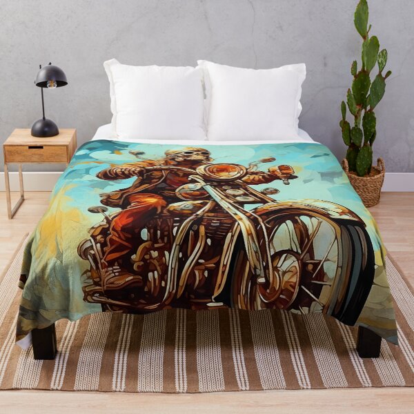 Item preview, Motorbike Rider Abstract Art Series designed and sold by MTJ-Mushrooms.