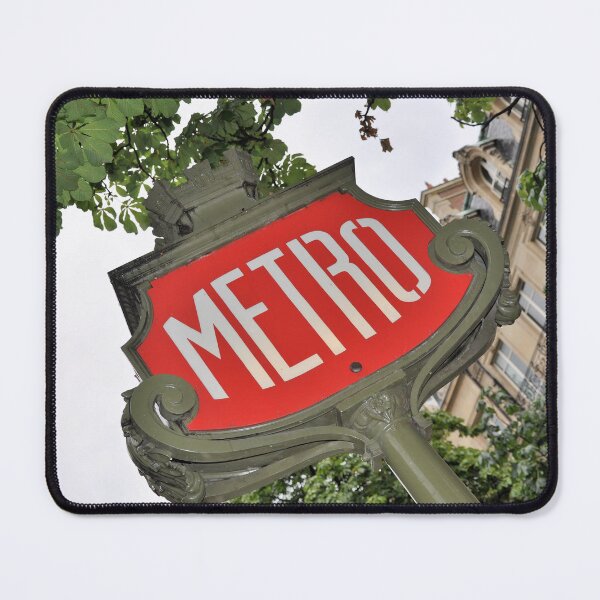 Item preview, Paris Metro Sign designed and sold by DonnaMAnderson.