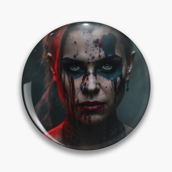 Item preview, Viking Shield Maiden, Barbarian Woman Portrait, Warrior. designed and sold by Xylos247.