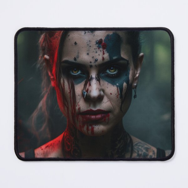Item preview, Viking Shield Maiden, Barbarian Woman Portrait, Warrior. designed and sold by Xylos247.