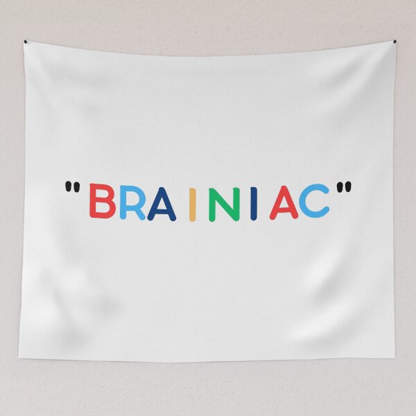 Item preview, "brainiac" asteroid city woodrow steenbeck designed and sold by miss madison creates.