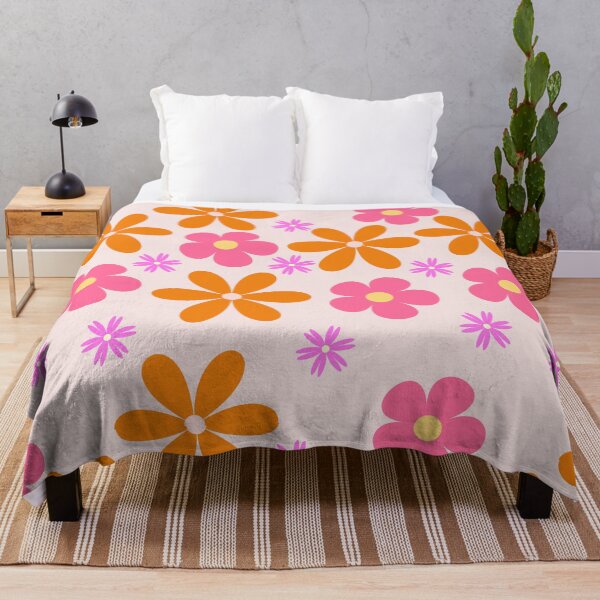 Item preview, Timeless Elegance - Colorful Retro Floral Seamless Pattern | Vintage-Inspired Art designed and sold by OrangeMG.