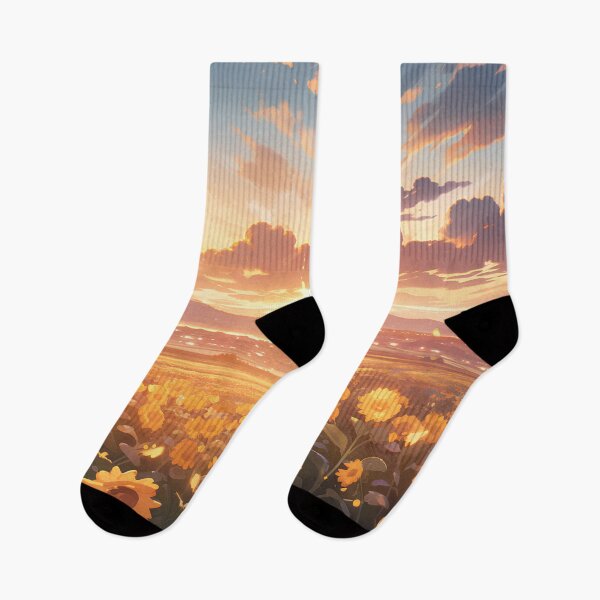 Item preview, Golden Sunflower Symphony: A Captivating Summer Landscape designed and sold by Wylveragon.