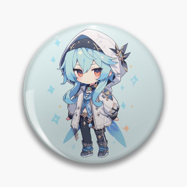Item preview, Chibi Eula Casual Outfit Genshin Impact designed and sold by cetakulang.