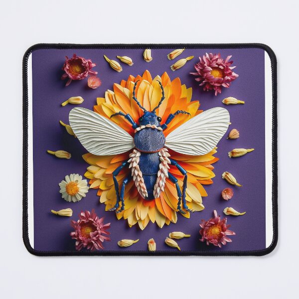 Item preview, Insect on a Flower Bed designed and sold by sara-create.