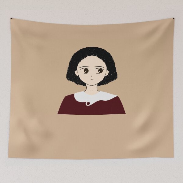 Item preview, A girl worried or afraid of something designed and sold by Yomna2022.