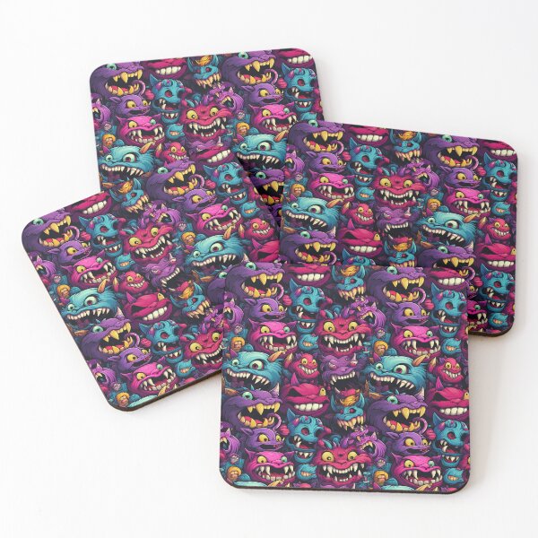 Item preview, Little Dragons, Monsters, and Goblins Pattern designed and sold by allamericanash.