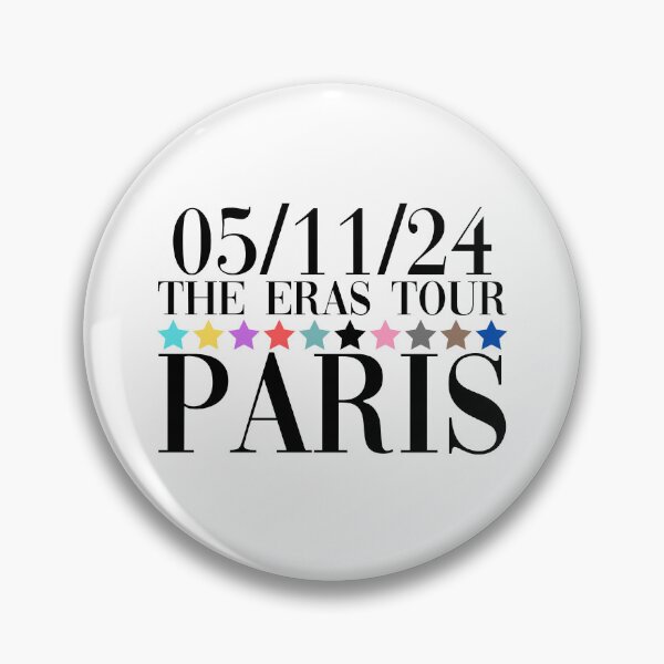Item preview, Taylor Swift The Eras Tour Paris night 3 designed and sold by Sarah Swiftie.