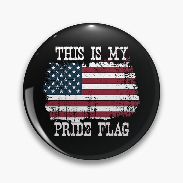 Item preview, This Is My Pride Flag USA American Patriotic T-Shirt designed and sold by Rich Summers Art.
